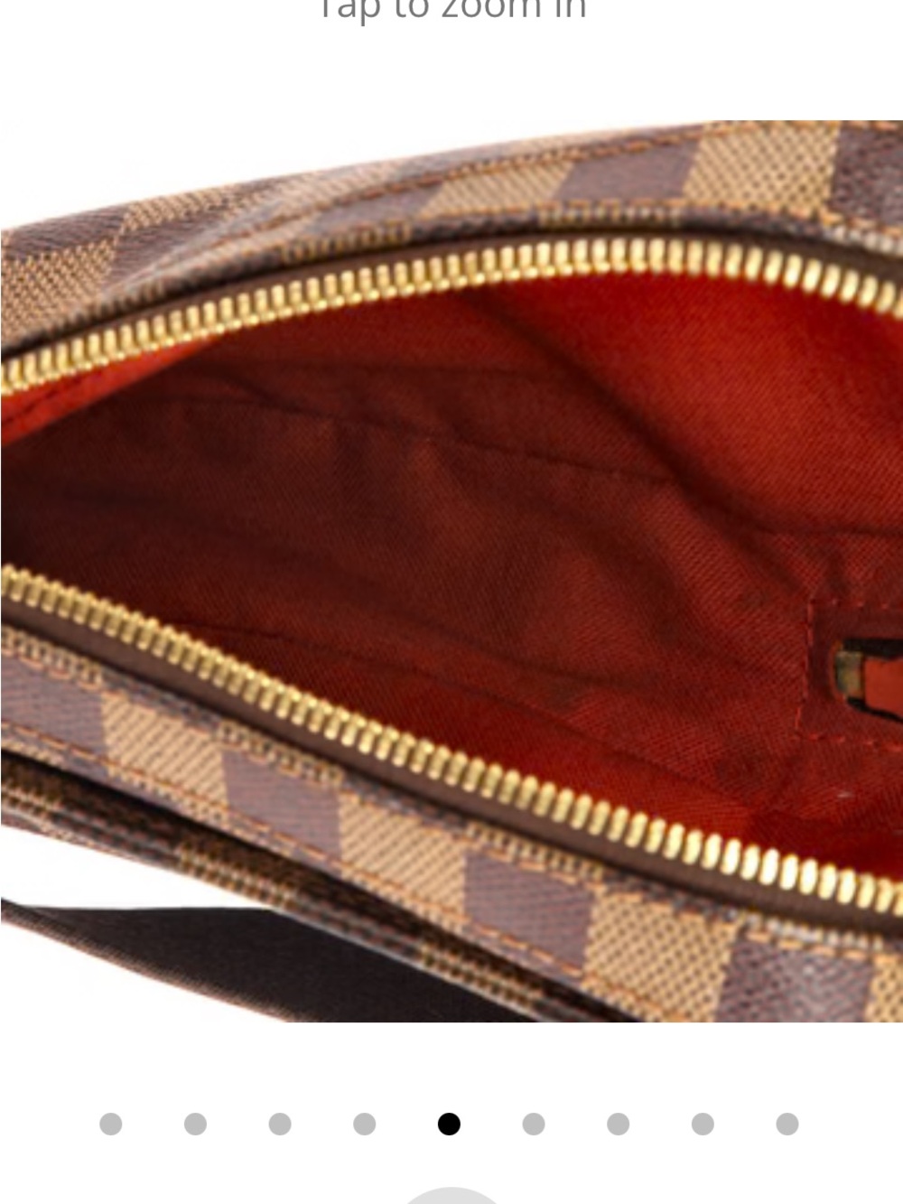LOUIS VUITTON 💕LV DAMIER BUM BAG💕💕💕authentic - Picture 8 of 9